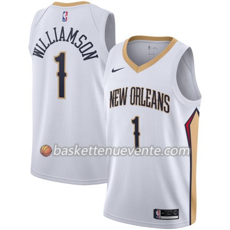 Maillot Basket New Orleans Pelicans Zion Williamson 1 2019-20 Nike Association Edition Swingman - Homme